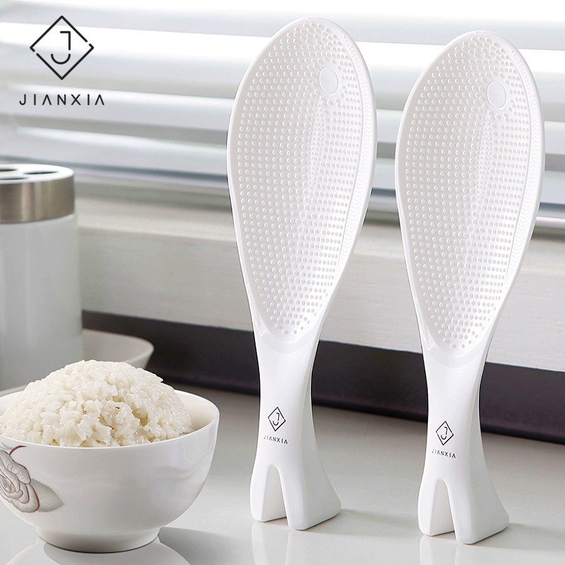 建厦加厚饭勺食品级可站立无接触