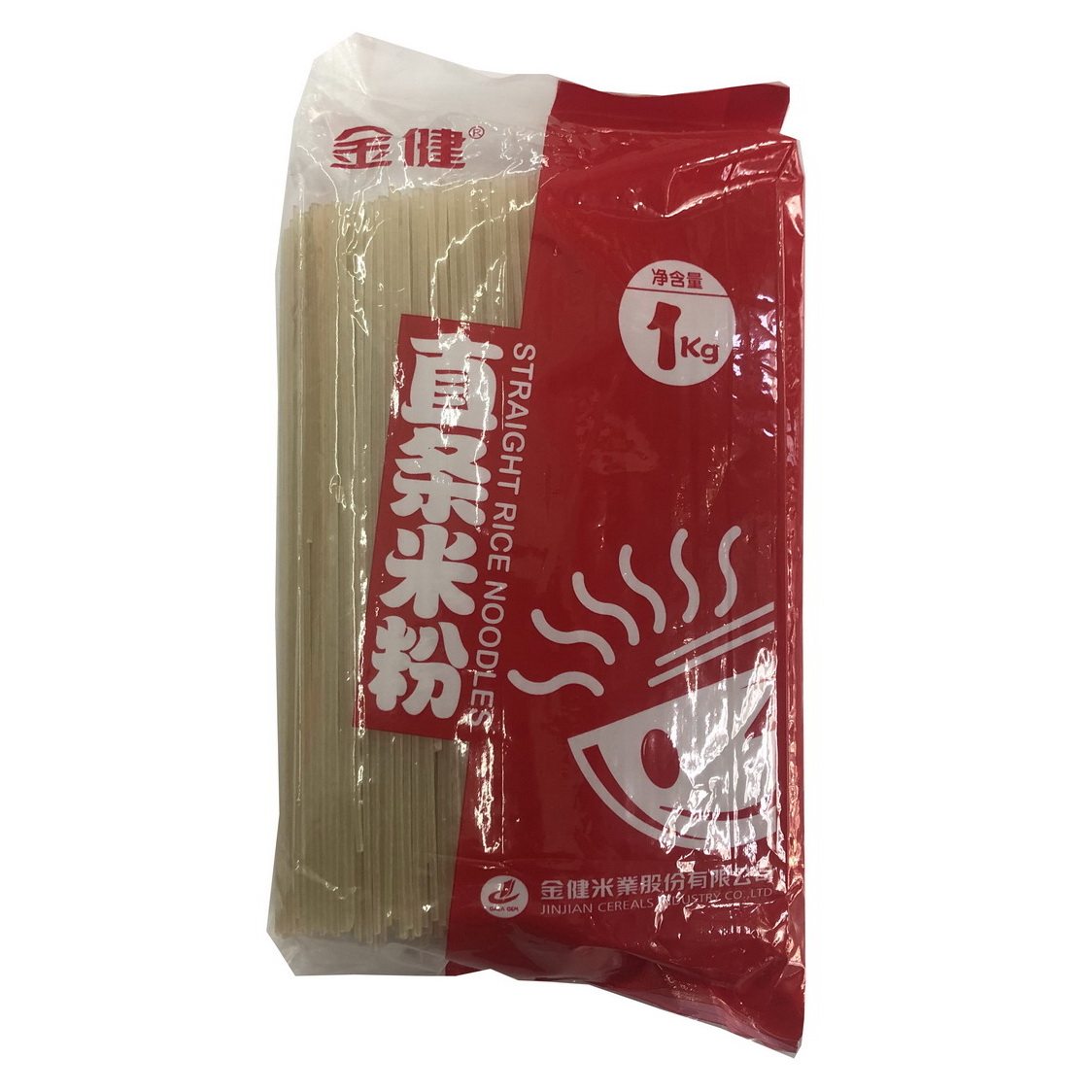 正宗常德米粉金健直条米粉1kg 圆粉粗粉米线湖南特产做牛肉干米粉