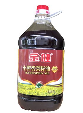 金健5l小榨菜籽油非转湖南
