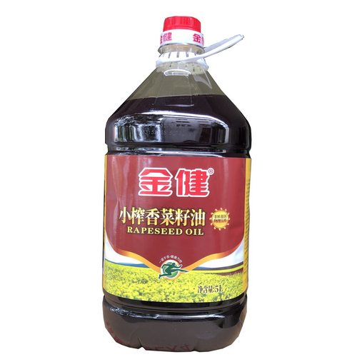 金健5l小榨菜籽油非转湖南