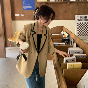 【新款】22年秋季弧形口袋小西装229-8183-P125控178图片