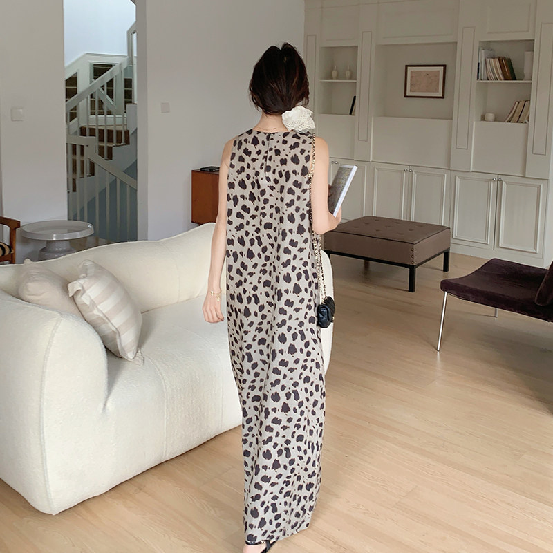 【新款】新款豹纹连衣裙2B175-8331-P135控198,女装连衣裙,浙宝229