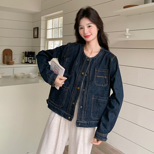 【现货】25年春装小香风牛仔外套2B175-8327-P145控218图片