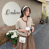 2022新款小香风套装裙子上衣+裙子两件套229-8172-P115控168，女装套装/套裙，浙宝229