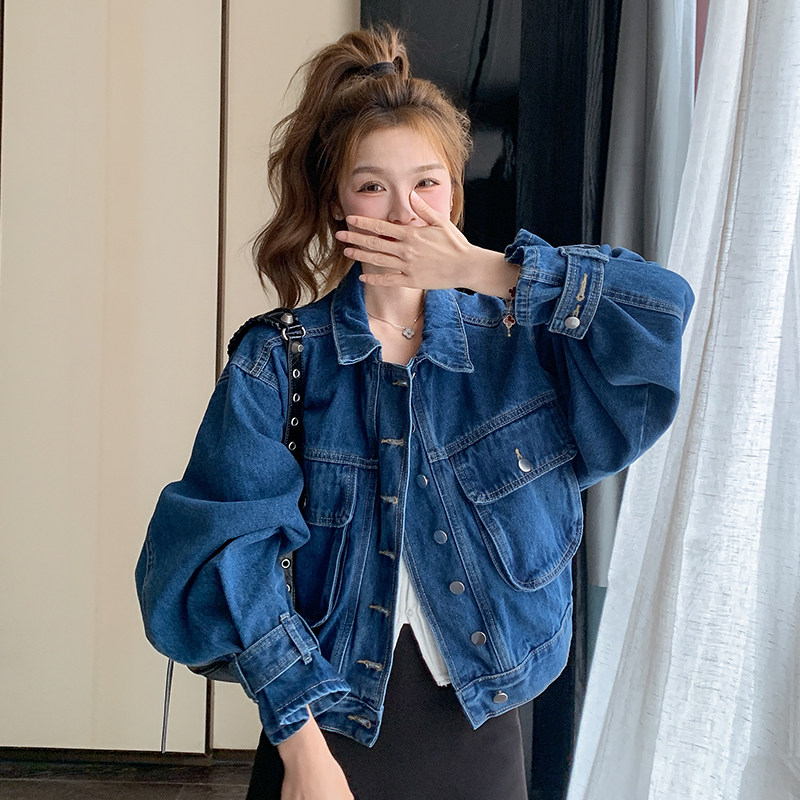 【现货】25年重工牛仔外套2B175-8328-P155控228,女装短外套,浙宝229