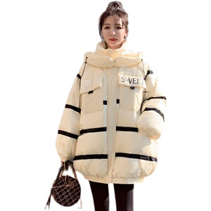 现货现货！三色织带款90白鸭绒大版羽绒服229-8165-P345控498图片