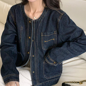 【现货】25年春装小香风牛仔外套2B175-8327-P145控218图片