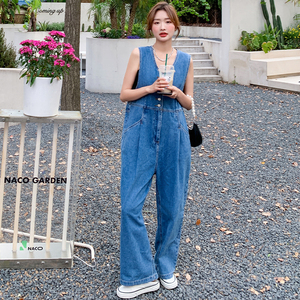 2022年春夏秋冬百搭牛仔连体裤229-8177-P125控178图片