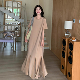 【大货已出】网纱拼接鱼尾裙连衣裙229-8295-P125控188，女装连衣裙，浙宝229