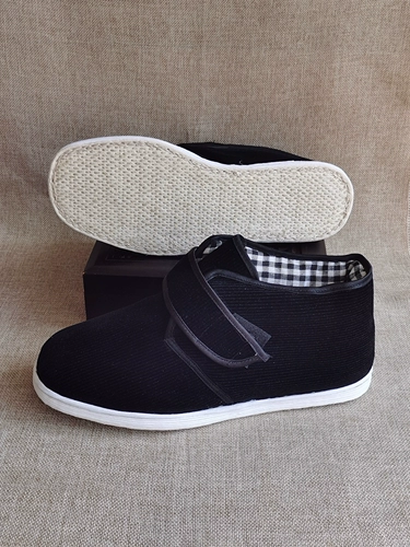 Старый Пекин тысяча слоев теплые ватные ватные туфли ручной розы