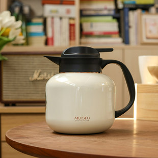 米索焖茶壶高端闷泡壶老白茶大师保温壶家用316不锈钢智能数显温