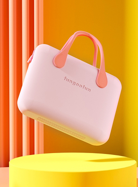 fungoofun梵高范笔记本电脑包适用华为matebook苹果macbook小米联想14寸手提包防水减震保护套