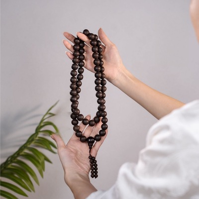 【兰香序】天然合香珠手串精致女性时尚百搭天然古法手工打磨手链