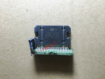 正宗MLT带板 TDA7388  汽车音响功放芯片ST  25脚
