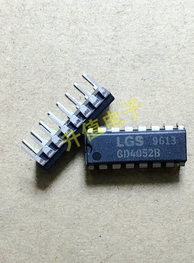 全新 原装 CD4052BE BU4052BC HEF4052 TC4052BP 直插