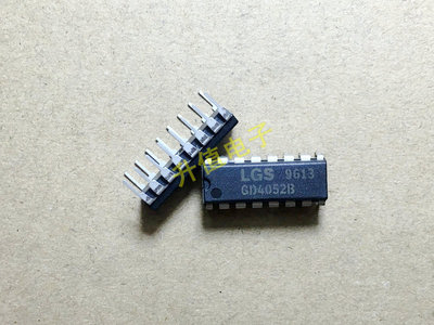 全新 原装 CD4052BE BU4052BC HEF4052 TC4052BP 直插