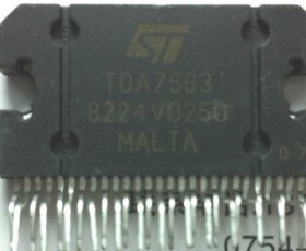 【升值电子】  进口原装 TDA7563 TDA7563B ST 汽车功放芯片