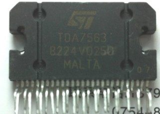 【升值电子】  进口原装 TDA7563 TDA7563B ST 汽车功放芯片