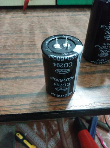 电解电容450v680UF 400V680UF  3脚 三脚 实测容量耐压足