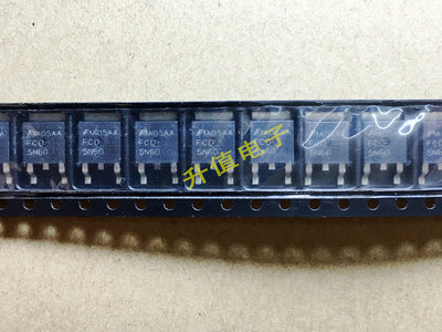 FCD5N60 FQD5N60C 5N60 全新原装进口贴片MOS场效应管 TO-252