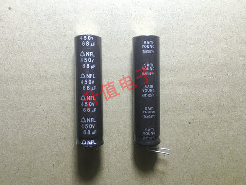 全新原装三莹LED电源板电容450V68UF 450V 68UF 450V  12.5*50