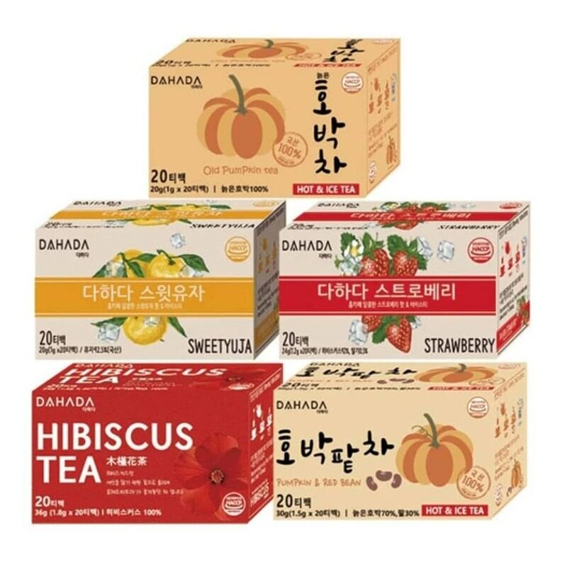 袋泡茶DAHADA糙米柚子五红茶韩国图片