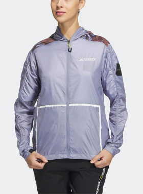 Adidas/阿迪达斯正品夏新款女子梭织PF50+运动夹克HY4693