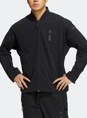 Adidas/阿迪达斯正品秋冬夏季男子运动健身透气夹克外套 HM5170