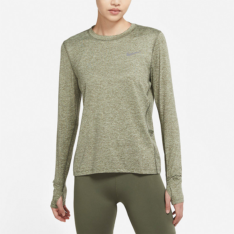 Nike/耐克正品秋新款女子运动休闲舒适套头长袖T恤CU3278-222