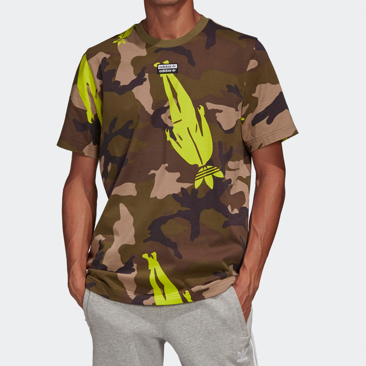 阿迪达斯三叶草男子短袖T恤