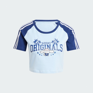 C女士运动短袖 Adidas T恤JH3175 TEE BABY 阿迪达斯正品 CROP