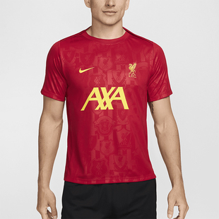 圆领透气训练足球短袖 Nike 耐克正品 利物浦男士 688 FN9653