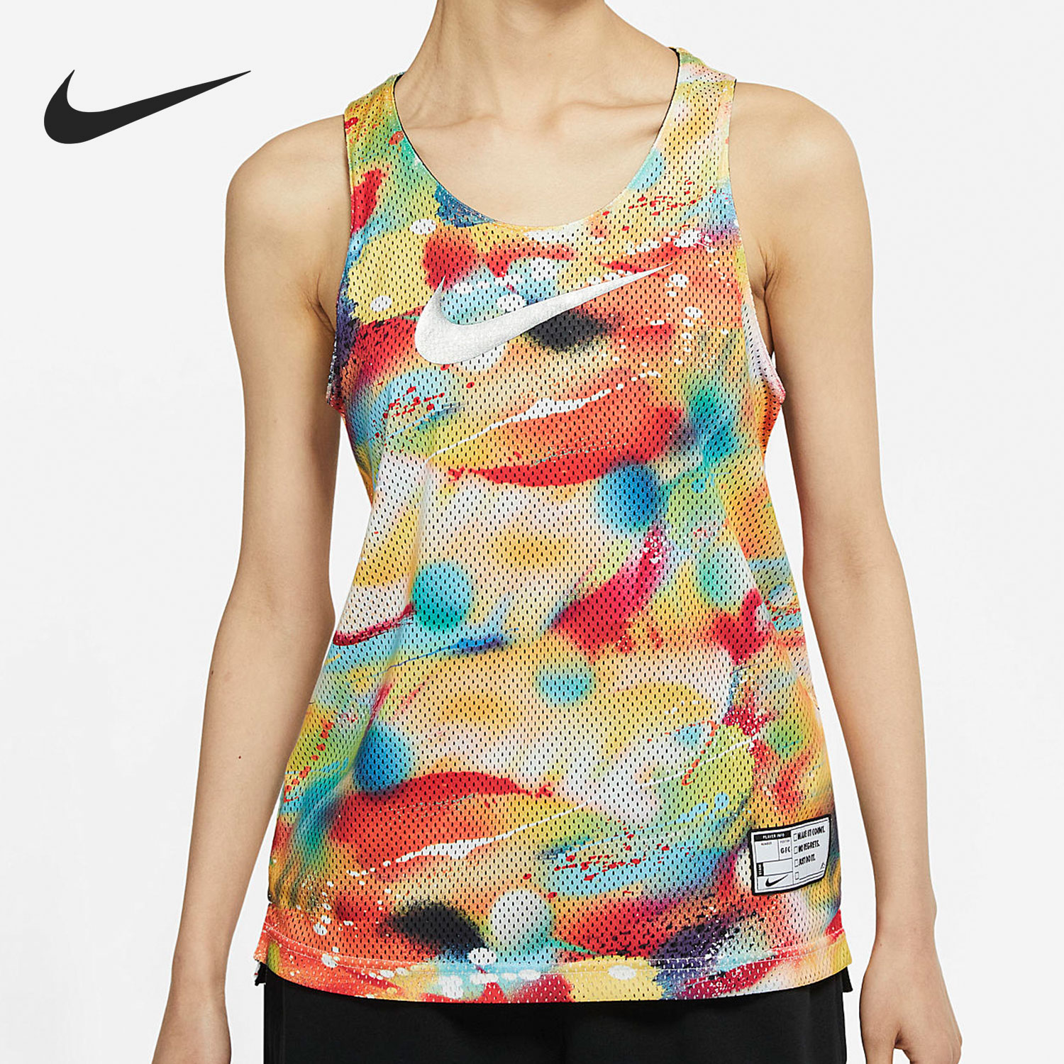 耐克女子舒适透气运动无袖背心