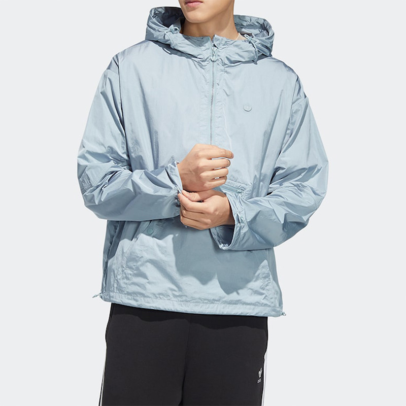 Adidas/阿迪达斯正品三叶草夏季防风梭织薄款男子运动外套HM8045