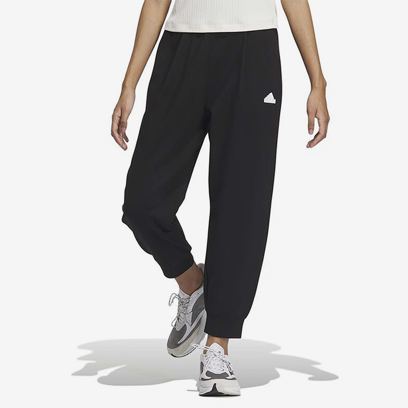 阿迪达斯女士运动简约训练长裤