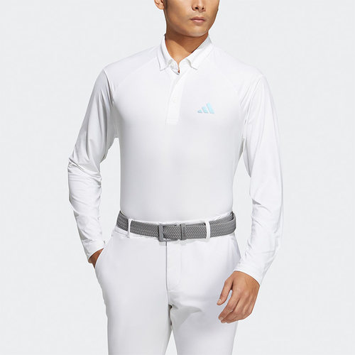 阿迪达斯男子高尔夫长袖POLO衫