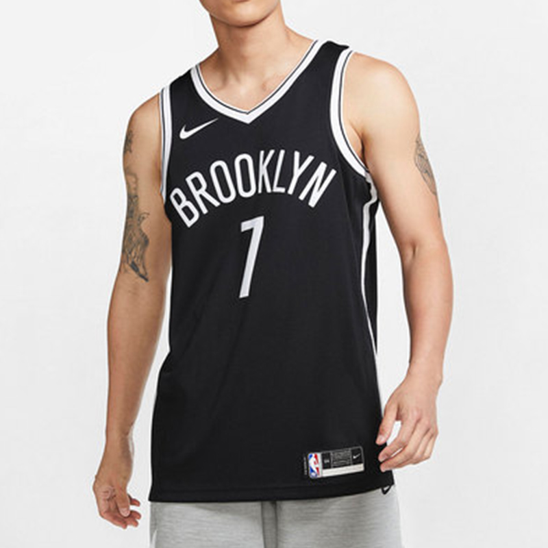 耐克正品篮网队欧文球衣运动t恤