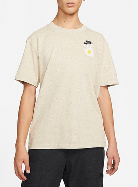 Nike/耐克正品MAX90春季雏菊男子运动透气休闲短袖T恤 DM6334-113
