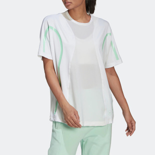 T恤 Adidas 休闲透气女子圆领运动短袖 夏季 HB6081 阿迪达斯正品