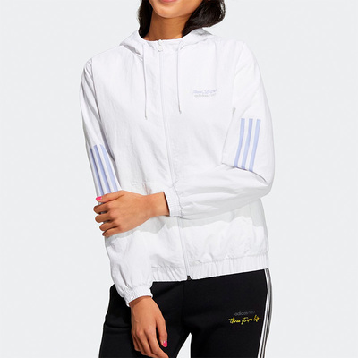 阿迪达斯女子运动训练夹克外套