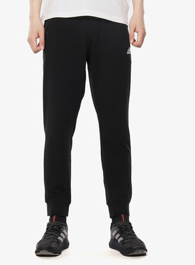 Adidas/阿迪达斯正品 AI PNT COMM 男子运动型格针织长裤FJ6861