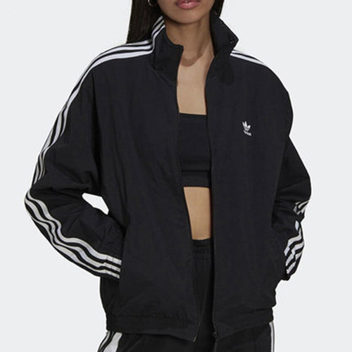 Adidas/阿迪达斯正品三叶草 新款女子休闲拉链夹克外套H20540