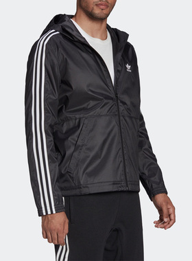 Adidas/阿迪达斯正品三叶草春季LOCK UP WB 男子夹克外套HC2006