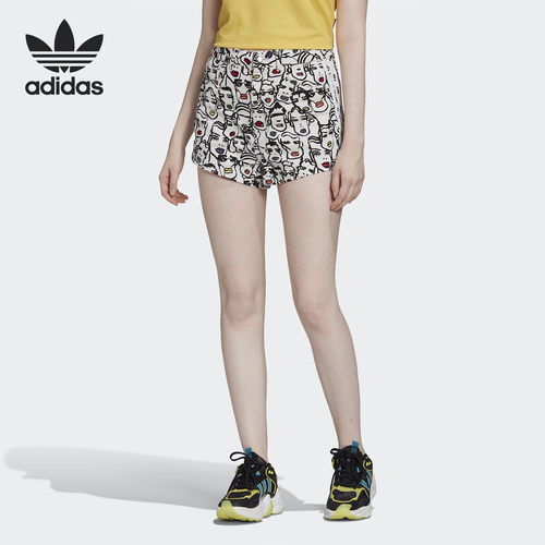 Adidas/阿迪达斯正品三叶草 HIGHLIGHT SHORT 女子运动短裤FL4144