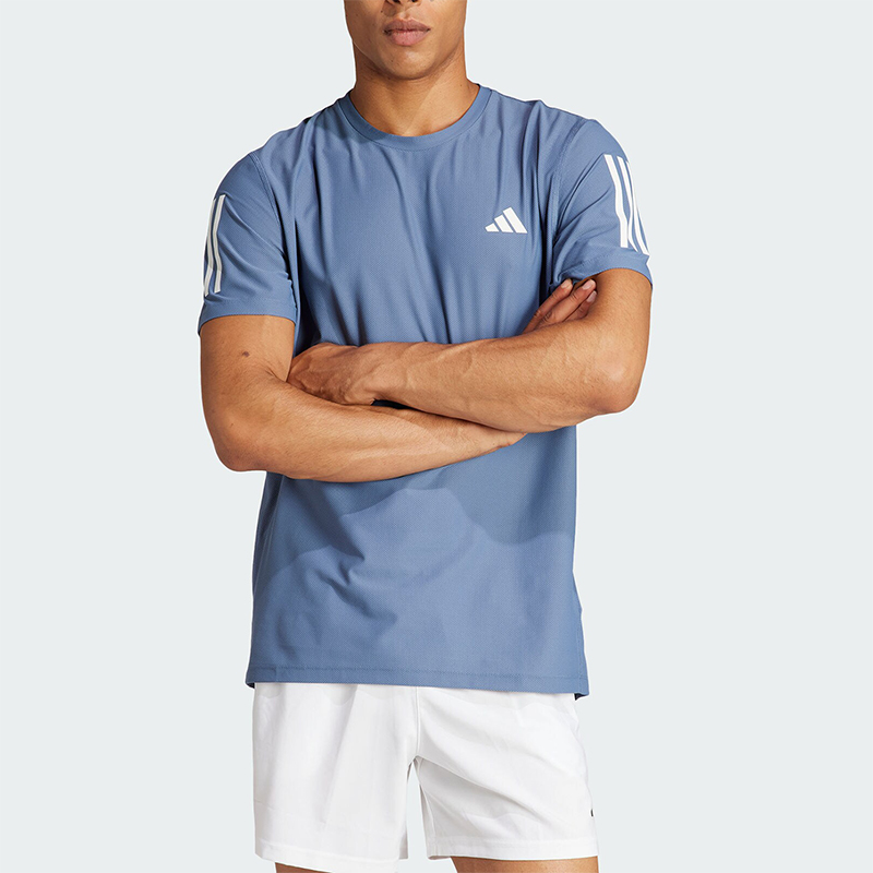 Adidas/阿迪达斯男士跑步短袖
