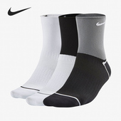 PLUSLIGHTWEIGHT女子运动袜3双CK6021 EVERYDAY 904 耐克正品 Nike
