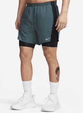 Nike/耐克正品Dri-FIT夏季新款透气男子跑步短裤DX0842-309