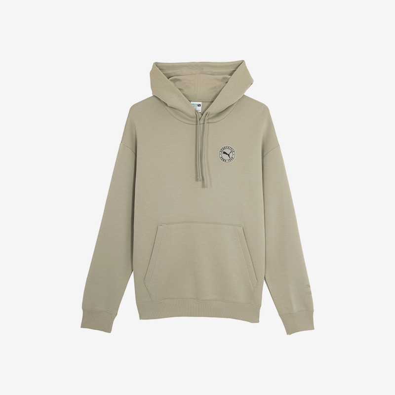 Puma/彪马正品新款男女款宽松针织连帽套头卫衣627879-55