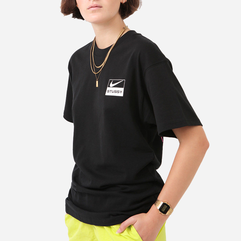 Nike/耐克正品夏季新款男女背后印花涂鸦休闲短袖CU9256-010