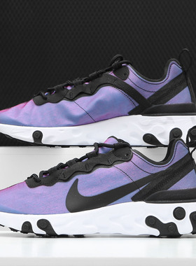 Nike/耐克正品 REACT ELEMENT 55 PRM 女子运动休闲鞋CD6964-001